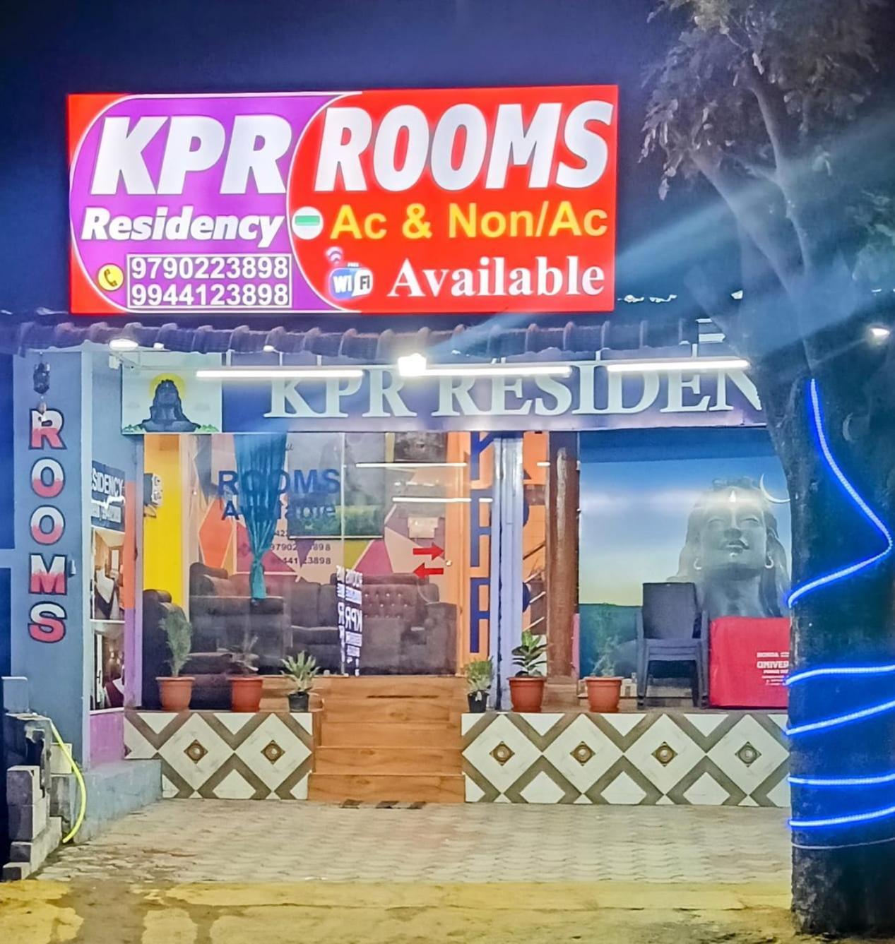 Hotel Kpr Residency Near Isha - Adiyogi à Alāndurai Extérieur photo